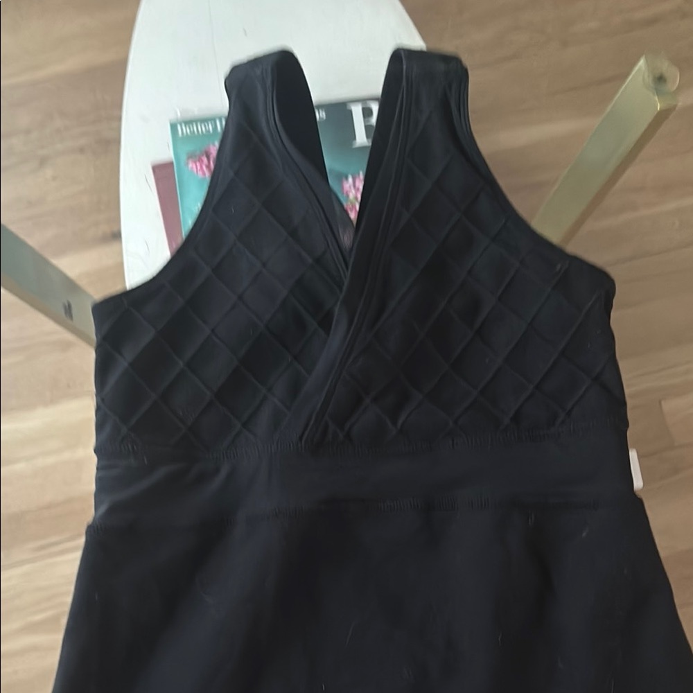 Black Sleeveless Women's Top